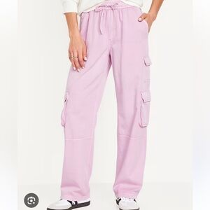 Old Navy Pink Wide Leg Pants